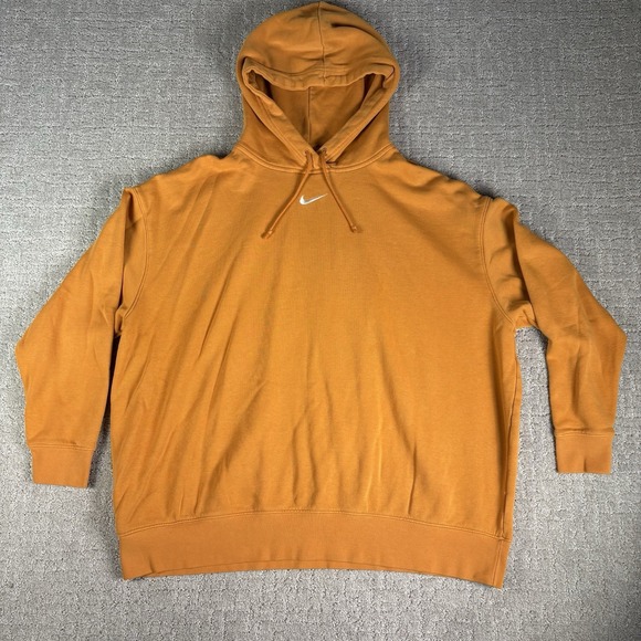 Nike Other - Nike Center Swoosh Hoodie Mens Size XL Mustard Yellow Rare Travis Scott Style